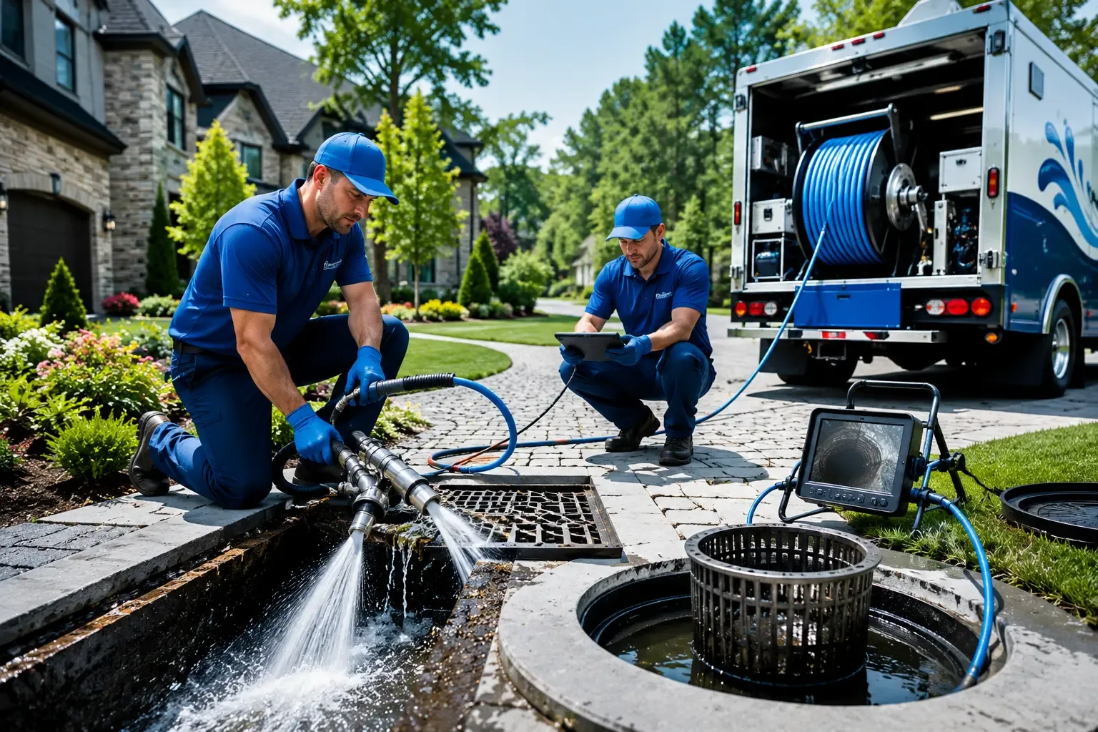 Local outdoor drain cleaning professionals in Nashua, NH